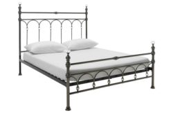 Heart of House Leilani Kingsize Bed Frame - Chrome